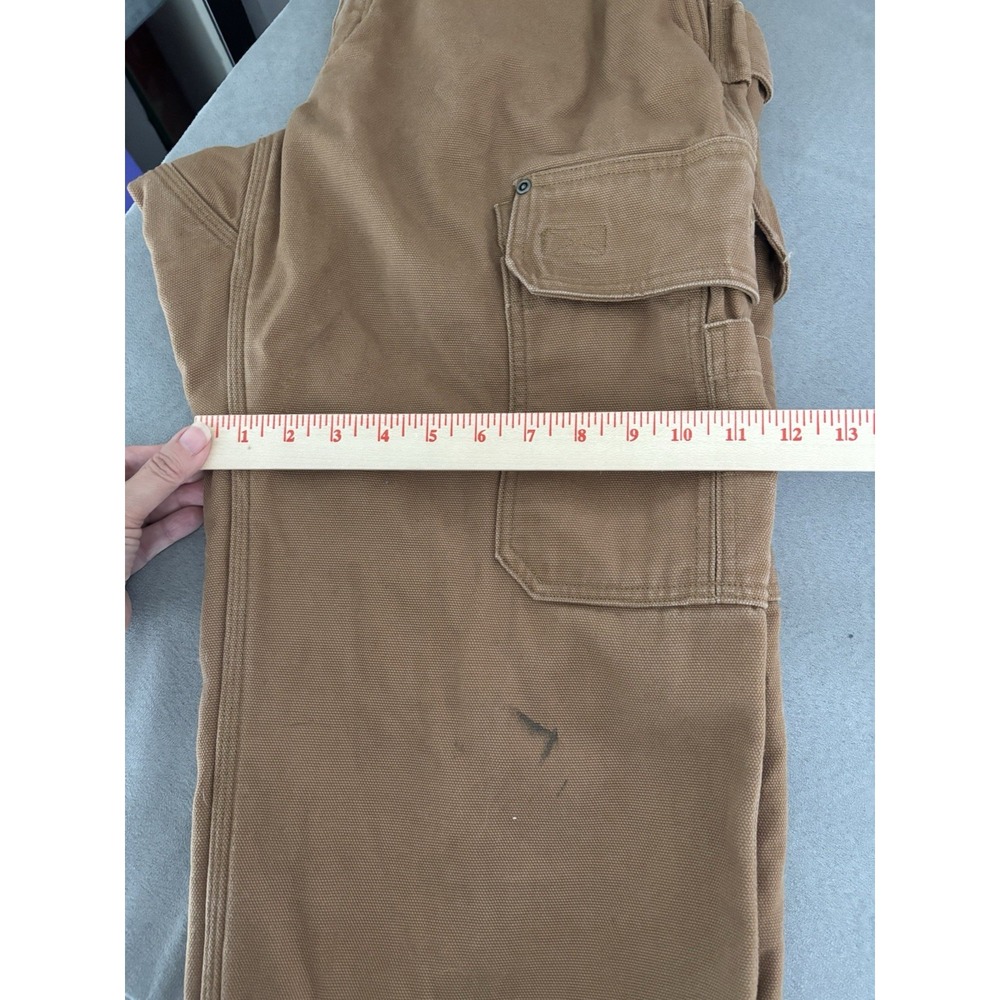 Duluth Trading Mens Fire Hose Fleece-Lined Relaxed Fit Pants 36 X 31 Warm Work - Picture 8 of 15